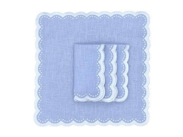 HMA DÉCOR Bluebell napkins - set of 4