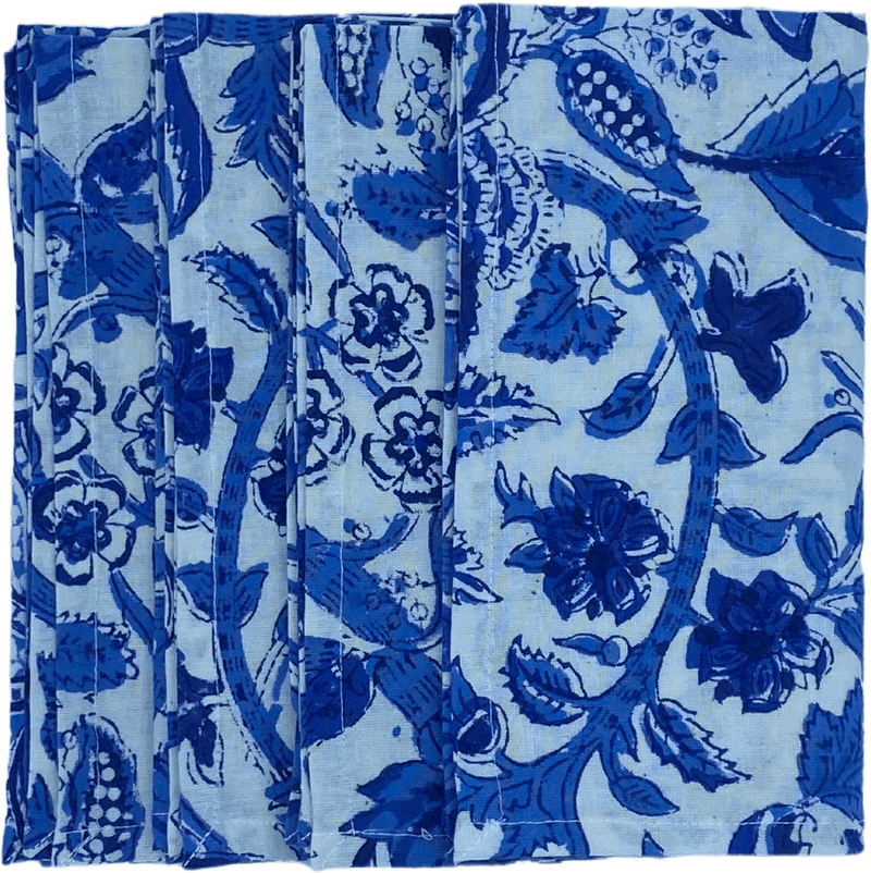 HMA DÉCOR Blue Orient napkins