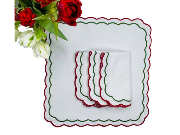 HMA DÉCOR Christmas Marigold napkins