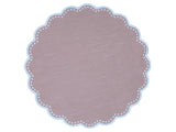 HMA DÉCOR Dusty pink Bluebell placemats (set of 4)