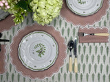 HMA DÉCOR Dusty pink Bluebell placemats (set of 4)